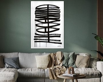 Graffito Spiralo # 2 van Mister Artsy