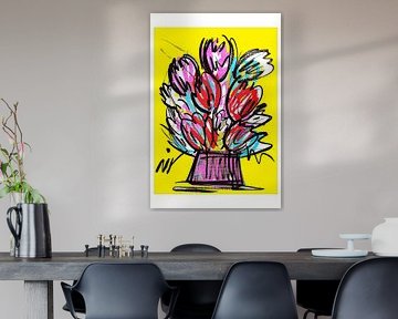 Tulipes d'Amsterdam n° 3 sur Mister Artsy