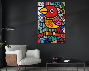 Oiseau sur une branche sur La collection ARTEO