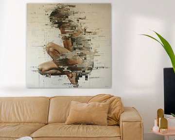 Femme nue | Présence dans la fragmentation sur Caprices d'Art