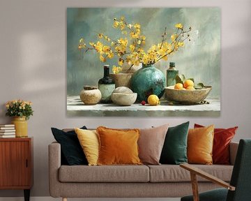 Sunlit Vase by Wonderful Art