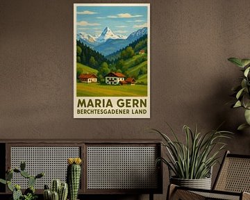 Maria Gern – Vue sur la vallée et tradition