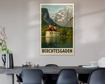 Saint-Bartholomé – Reflet sur le lac Königssee