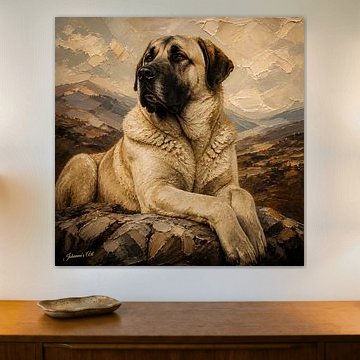 Anatolian Shepherd dog by Johannas Art Creations