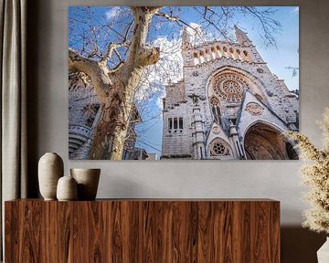 Kathedrale San Barthomeu in Soller, Mallorca von Christian Müringer