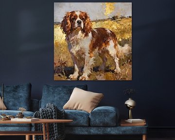 Cavalier King Charles Spaniel sur Johannas Art Creations