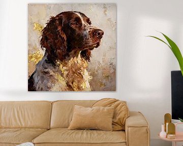 Épagneul Sussex sur Johannas Art Creations