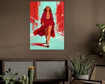 Modèle féminin sur Muhammad Ardian