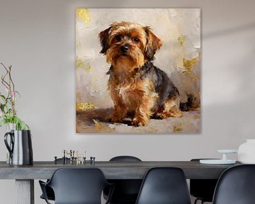 Terrier Dandie Dinmont sur Johannas Art Creations