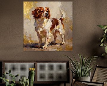 Chien de Kooiker néerlandais sur Johannas Art Creations