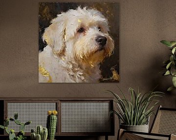 Coton de Tuléar sur Johannas Art Creations
