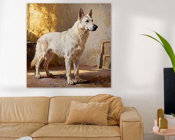 White Swiss Shepherd dog 2