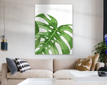 Monstera als Triptychon (3 von 3)