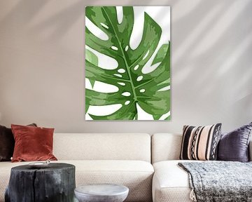 Monstera als Triptychon (2 von 3)