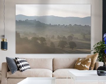 Erwachende Landschaft, Sabina, Italien