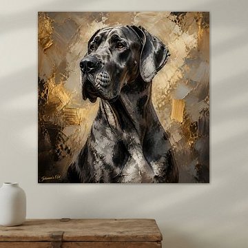 Duitse dog van Johannas Art Creations