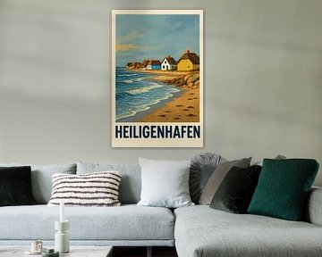 Heiligenhafen – Jeu de couleurs sur la plage