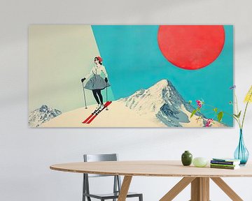 Retro Evenwicht 1 van ByNoukk