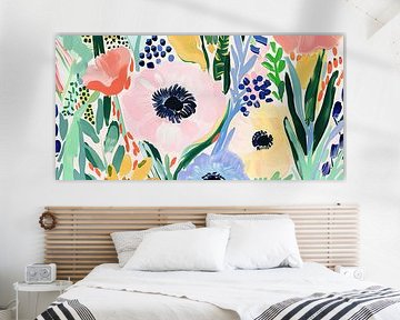 Sanfte Blüte in Pastellfarben von ByNoukk