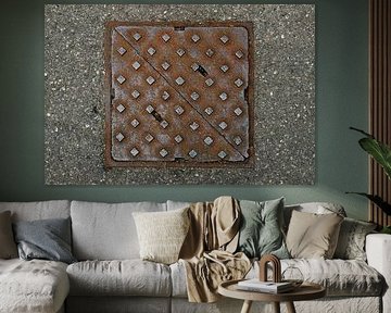 Couvercle de conduite en deux parties à Salisbury sur MMFoto