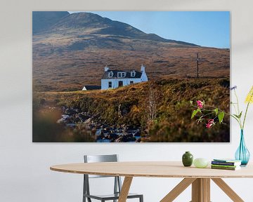 Allt Dearg Cottage in autumn colours