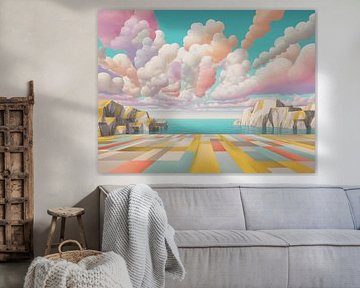 Pastellhimmel über stillem Meer von Tarik Natur Studio