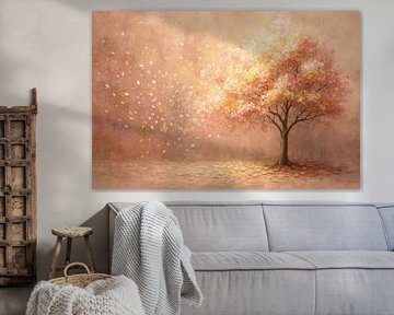 Zarte Blüten im Frühlingswind von Art & Soul Creations