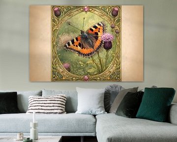 Kleine Fuchs Jugendstil von Linda de Klein