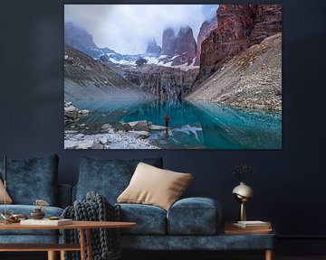 Torres del Paine at sunrise