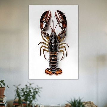 North Sea Lobster from Above – Minimalist Food Photography