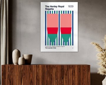 1839 Régate royale de Henley sur Chungkong Art