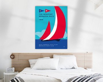 1906 - La course Newport-Bermudes sur Chungkong Art