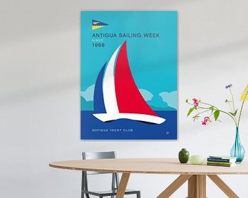 1968 - Semaine de la voile d'Antigua sur Chungkong Art