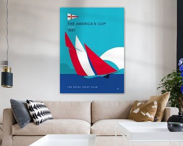 1851 - La Coupe de l'America sur Chungkong Art