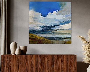 Impressie Duin & Zee 92 van Rob Donders Beeldende kunst