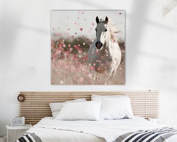 Pferd in Verbindung von Vlindertuin-Art