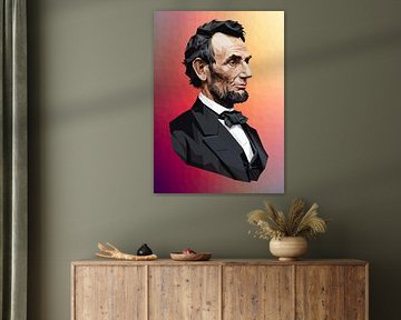 Abraham Lincoln Lowpoly (William Willard) sur Low Profile