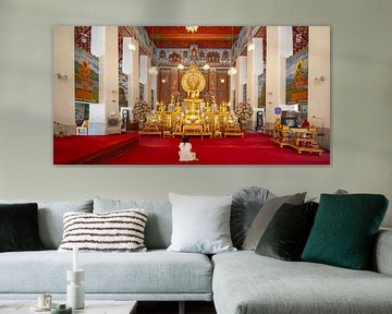 Mindfulness in the presence of Buddha