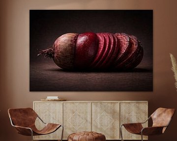 Rote Beete – eine Form, vier Stadien