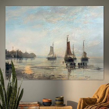 Scheveningen bombs at anchor, HW Mesdag by Affect Fotografie