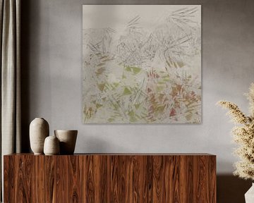 Abstract Organic Shapes Pattern by Dina Dankers