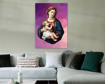 The Madonna del Latte Lowpoly