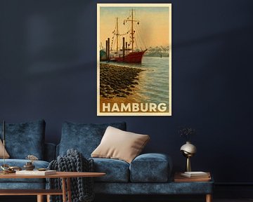 Feuerschiff Elbe 3 im Museumshafen Oevelgönne