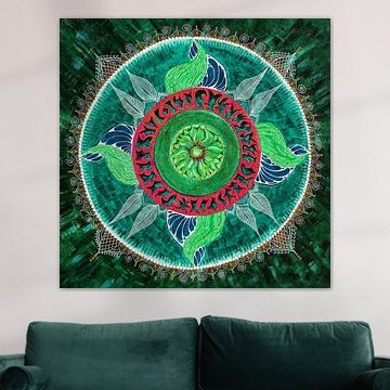Mandala plants by Canvassio