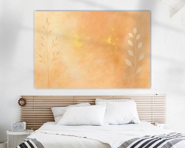 Warme waas met botanische accenten