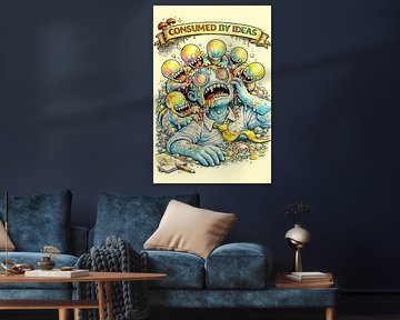 Een geest die langzaam wordt verteerd door ideeën van Candra Widiantoro