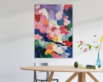 Kleurenspel in het abstract expressionisme van Niklas Maximilian