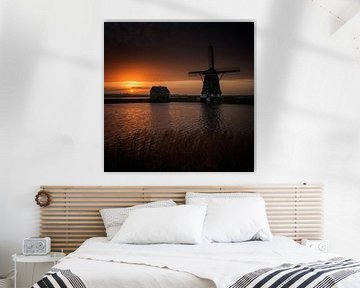 Windmill Texel by Ruud Peters
