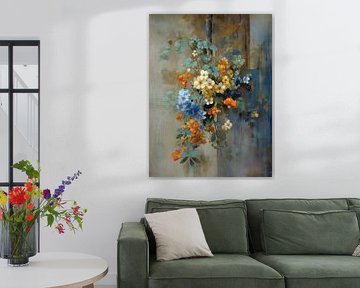 flower still life by Eye catching paintings