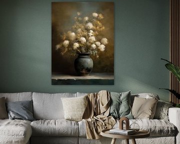 Puff Bouquet by Eye catching paintings